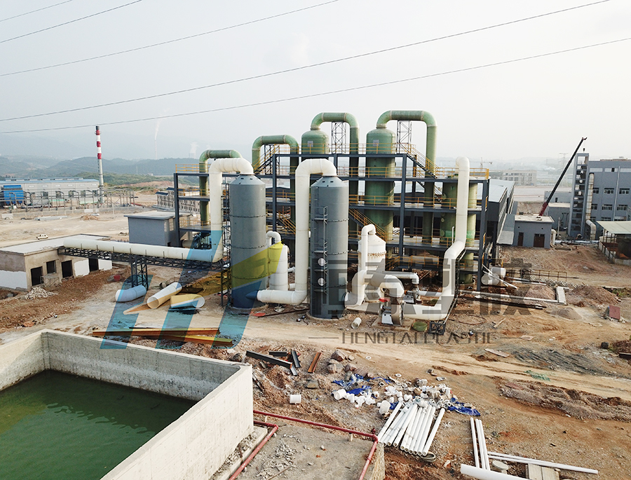 2004年湖北崇阳京钒冶炼公司尾气脱硫工程